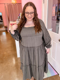 Olive Midi Dress