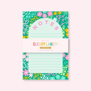 Notepad - Emerald Rainbow