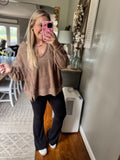 Harper Hoodie - Mocha