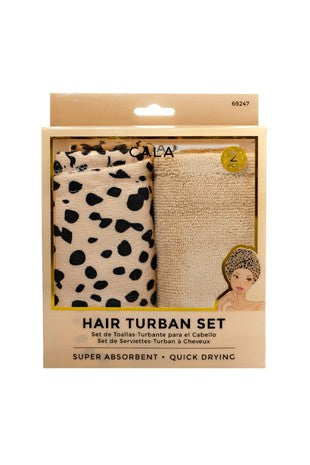 Shower Hair Turban Set