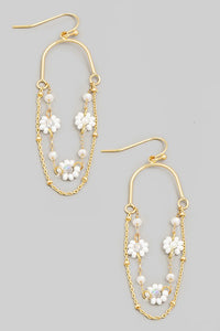 Flower Chain Earrings