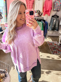 Lavender Luxe Pullover Curvy