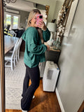 Harper Hoodie - Dark Green
