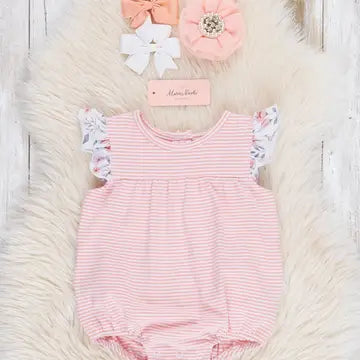 Blushing Bouquets Flutter Ruffle Bubble