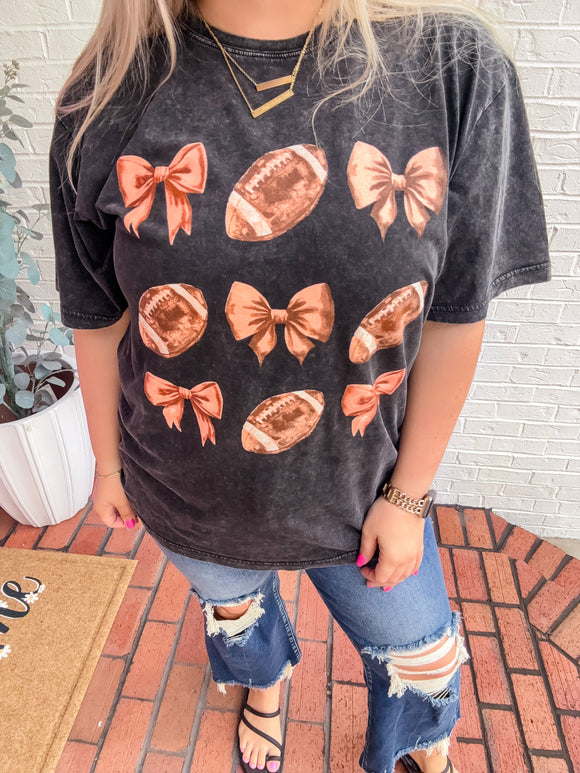 Touchdowns and Tulle Tee