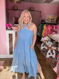 Baby Blue Cross Maxi