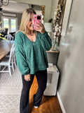 Harper Hoodie - Dark Green