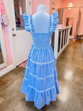 Sweet Savannah Striped Midi