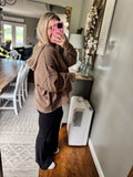 Harper Hoodie - Mocha