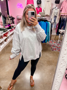 Heather Gray Pullover