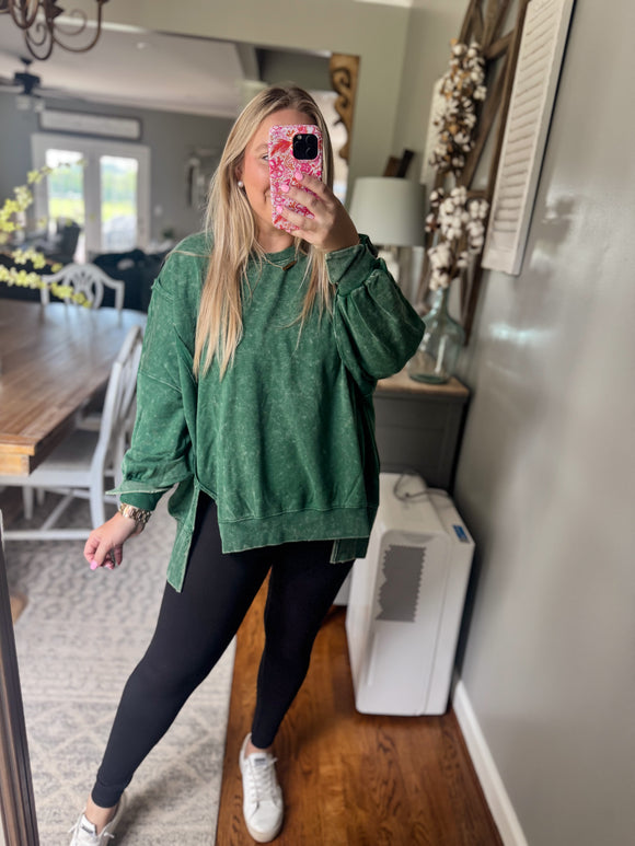 Remi Pullover - Dark Green