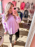 Lavender Luxe Pullover Curvy