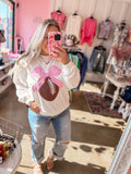 Touchdown and Bows Sweatshirt