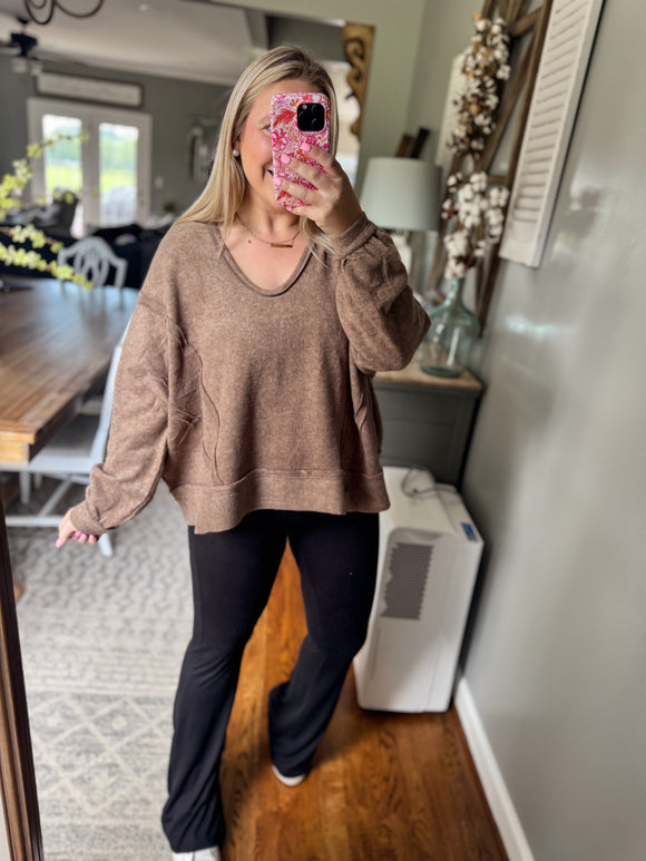 Harper Hoodie - Mocha