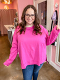 Magenta Long Sleeve (S-3X)