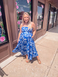 Blue Skies Bloom Midi