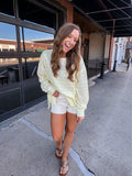 Lemon-Lime Striped Long Sleeve
