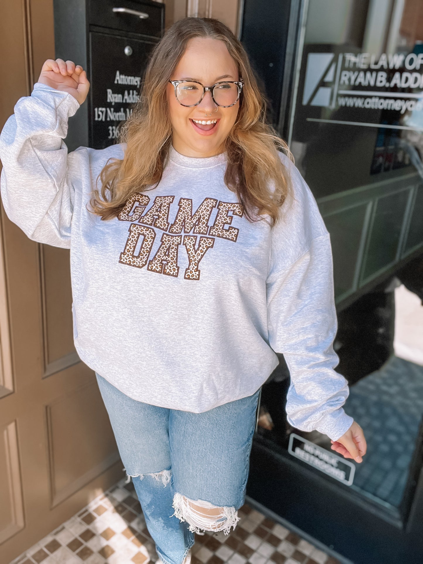 Game Day Cheetah Sweatshirt!