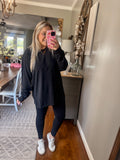 Cozy Claire Top - Black