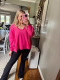 Harper Hoodie - Pink