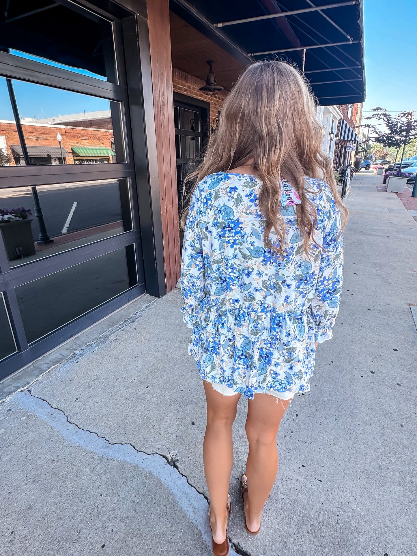 Spring Floral Blouse