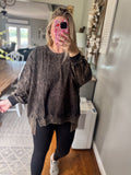 Remi Pullover - Golden Black