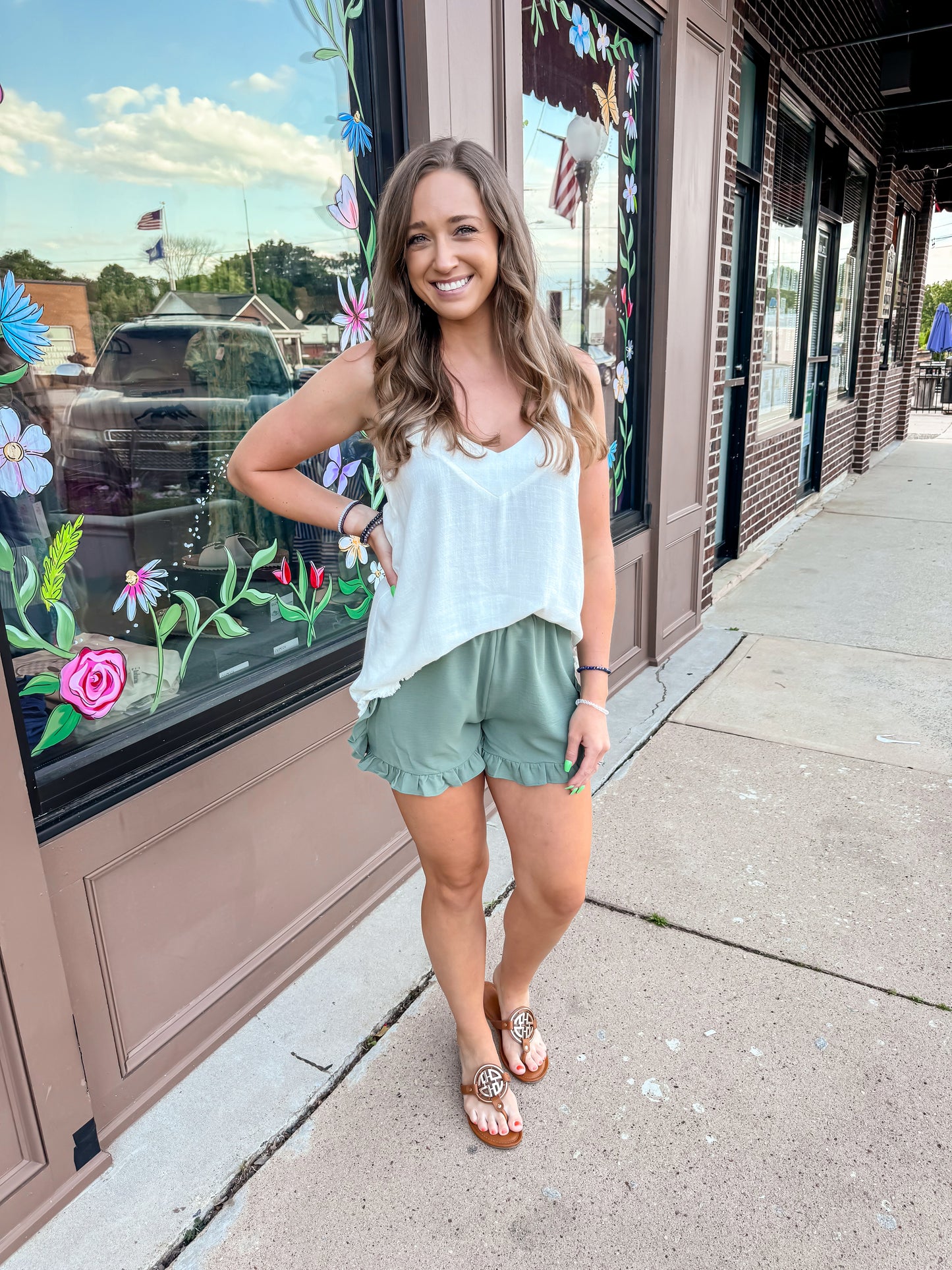 Ivory Tank Top