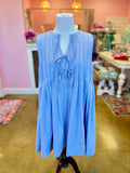 Bluebell Glow Bow Dress