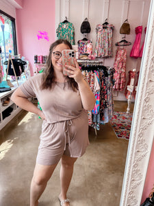 Ash Mocha Romper (S-XL)