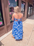 Blue Skies Bloom Midi