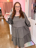 Olive Midi Dress