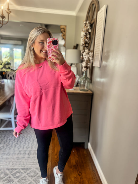 Emmy Sweatshirt - Pink