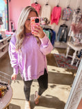 Lavender Luxe Pullover Curvy