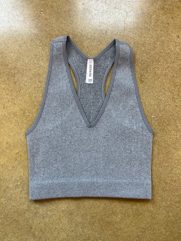 Gray Bralette (S-XL)