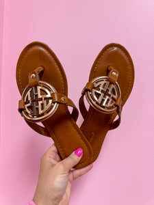 Tan Sandals