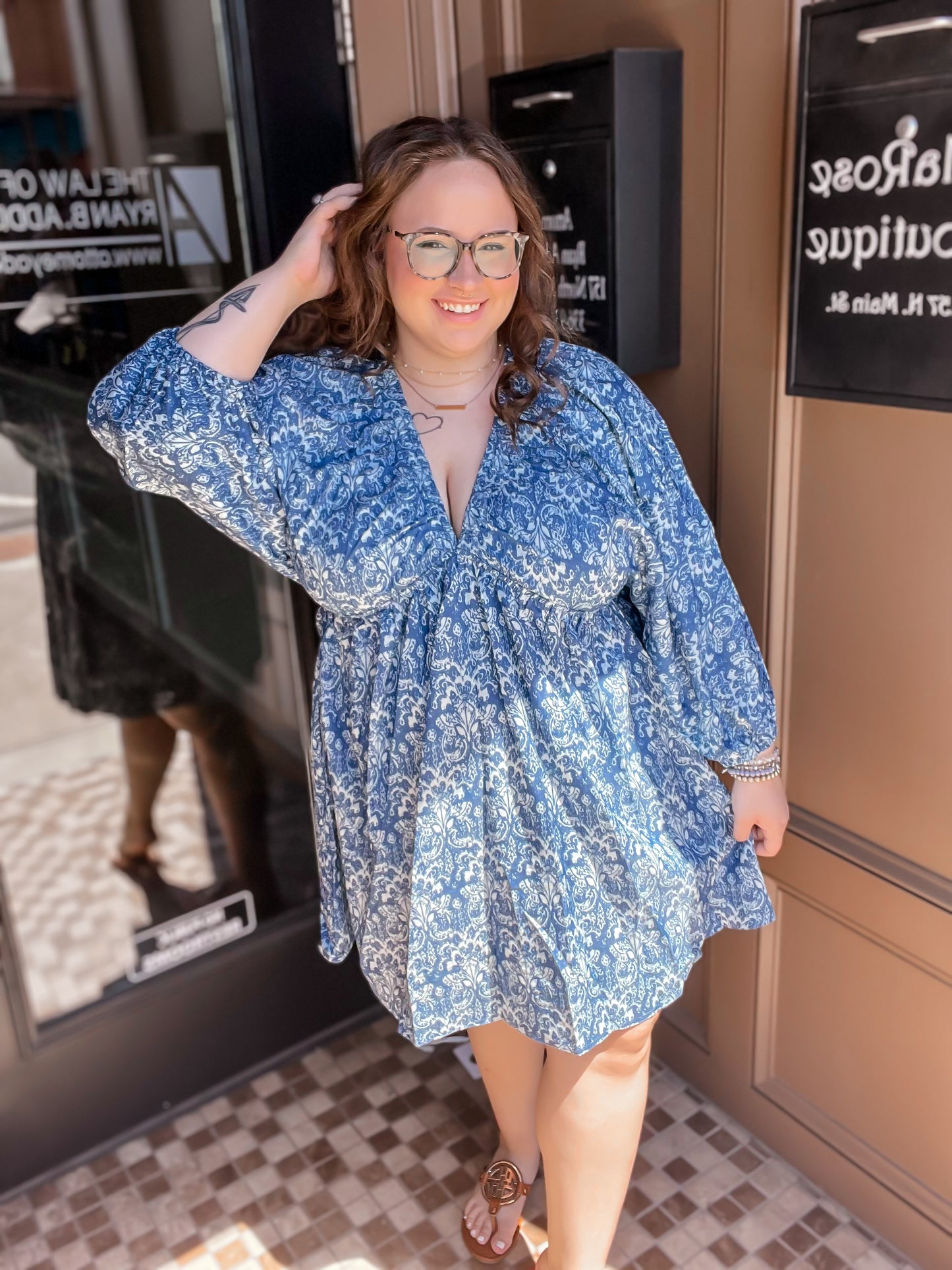 Paisley Mini Dress