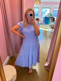 Light Blue Midi Dress