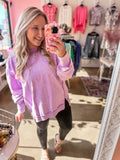 Lavender Luxe Pullover Curvy