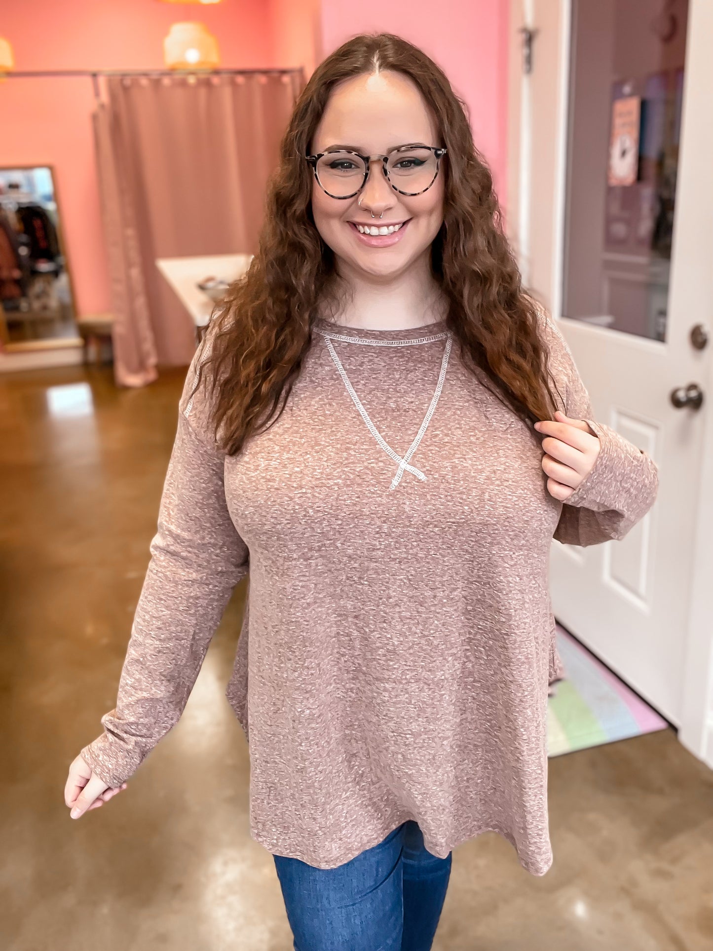 Long Sleeve Tunic Top