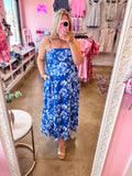 Blue Skies Bloom Midi