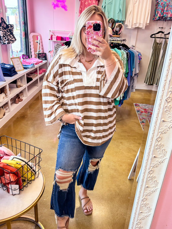Emerson Striped Pullover