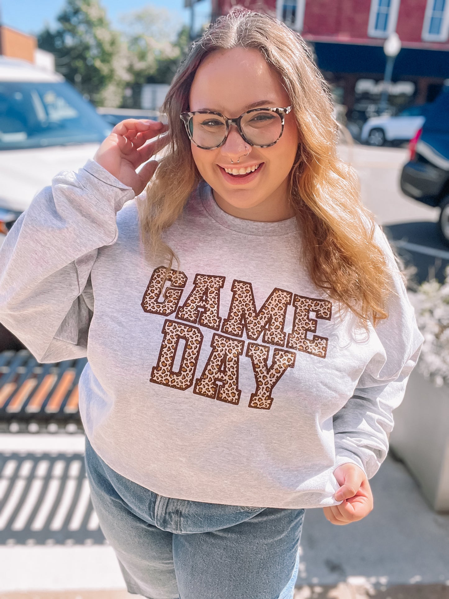 Game Day Cheetah Sweatshirt!