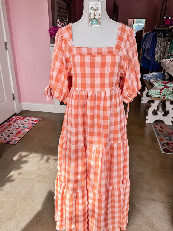 Peachy Picnic Maxi