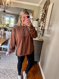 Emmy Sweatshirt - Brown