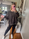 Remi Pullover - Golden Black