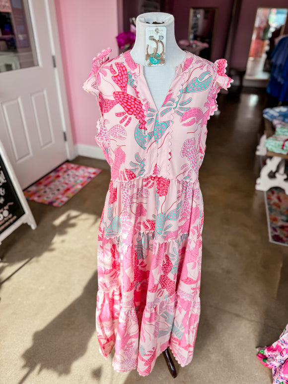 Perfect Pink Kari Dress