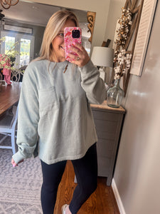 Emmy Sweatshirt - Sage