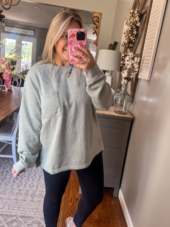 Emmy Sweatshirt - Sage