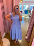 Light Blue Midi Dress