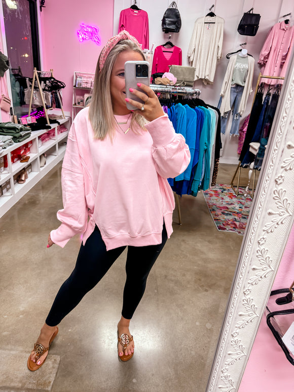 Baby Pink Pullover